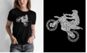 LA Pop Art Women's Word Art Freestyle Motocross T-Shirt